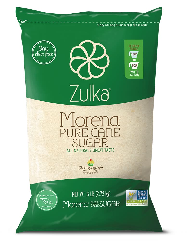 Zulka Morena Pure Cane Sugar (6 lbs)