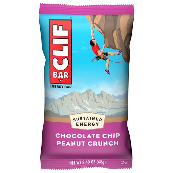 Clif Chocolate Chip Peanut Crunch Energy Bar (2.4 oz)