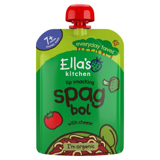 Ella's Kitchen Organic Spag Bol Baby Pouch 7+ Months 130g