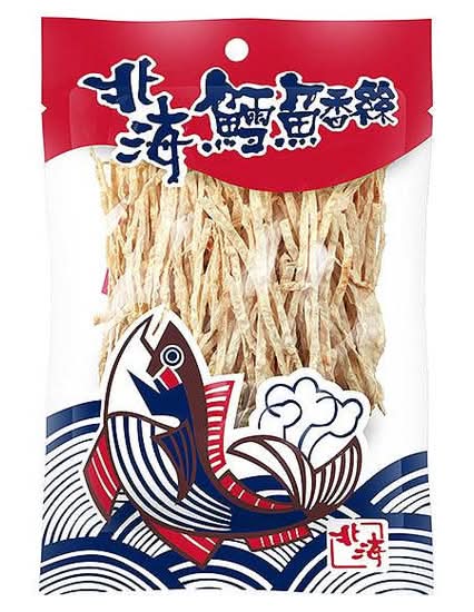 北海鱈魚香絲-細條41g