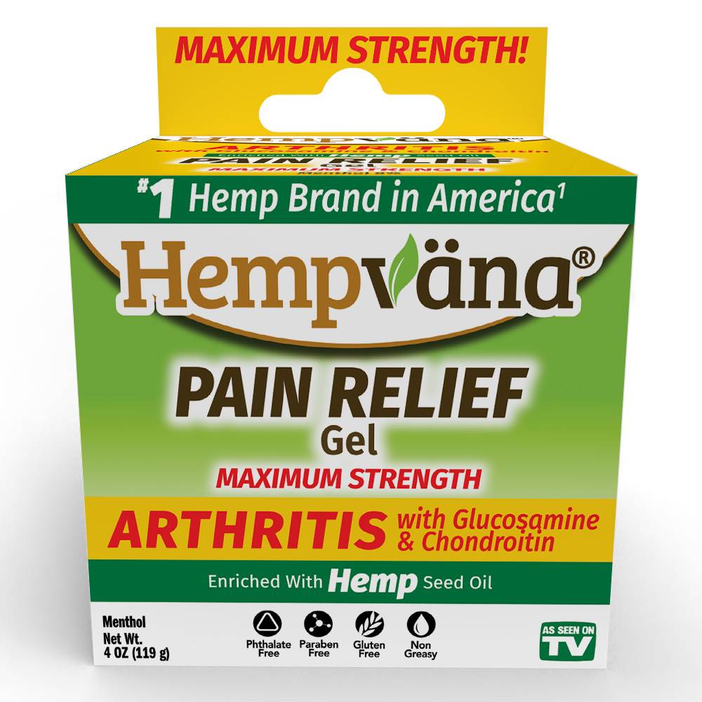 As Seen on TV Hempvana Arthritis Pain Relief Gel (4 oz)