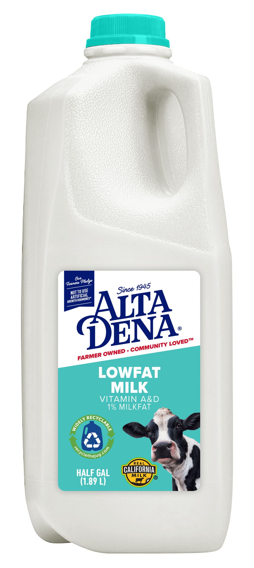 Alta Dena 1% Lowfat Milk With Vitamin a & D (1.89 L)