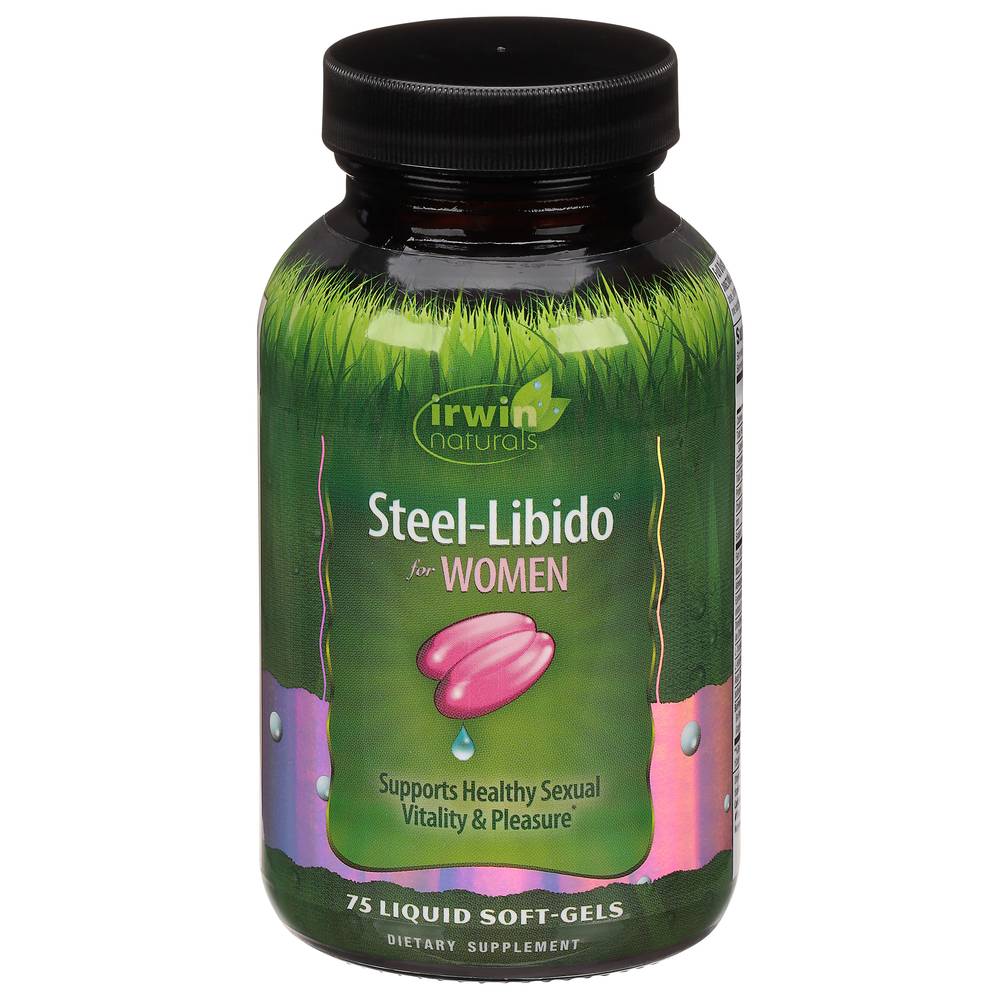 Irwin Naturals Steel-Libido Liquid Soft-Gels For Women (75 ct)