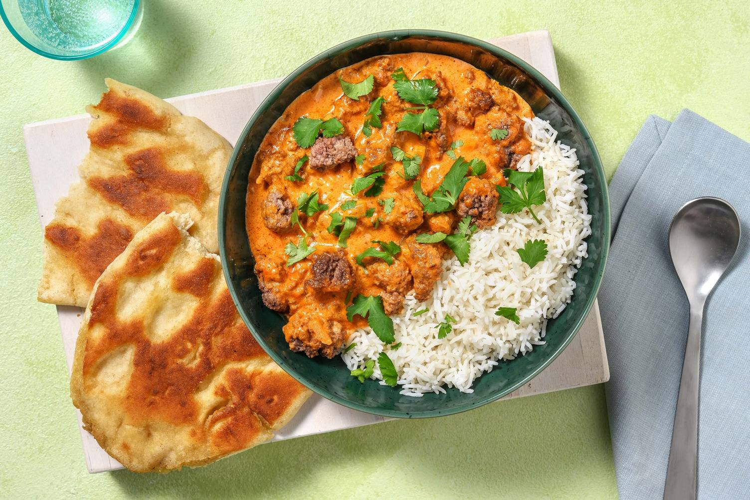 Agneau curry Madras