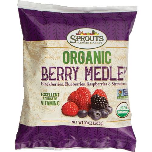 Sprouts Organic Berry Medley