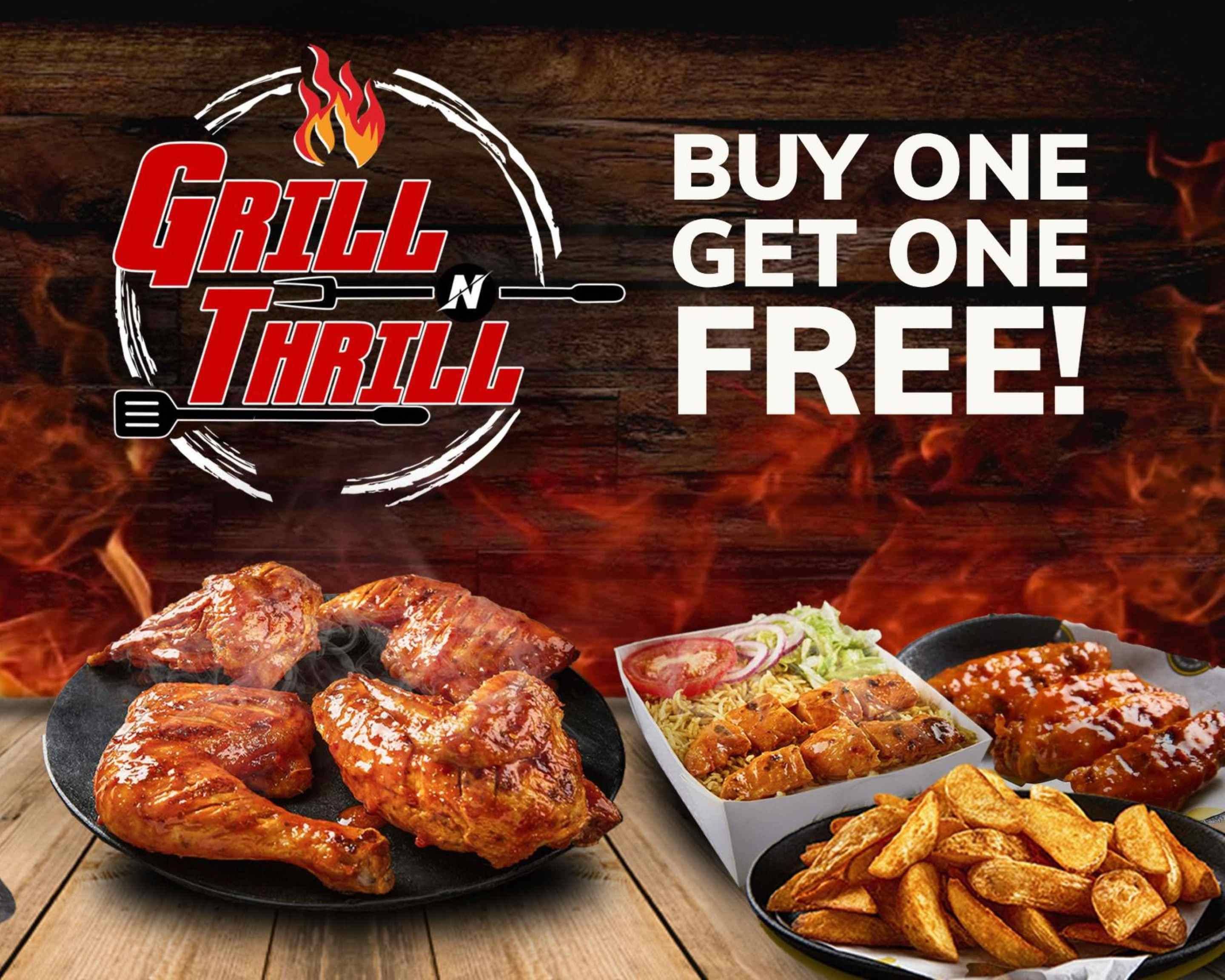 Grill N Thrill Menu Takeaway in London Delivery menu & prices