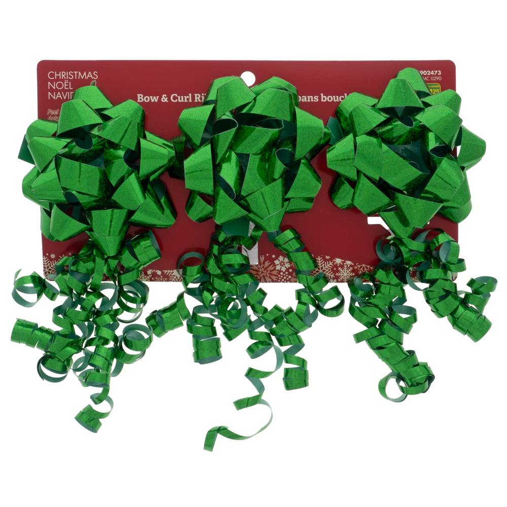 Dollarama Xmas Bows Made With Curly Ribbon Delivery Near Me | Order ...