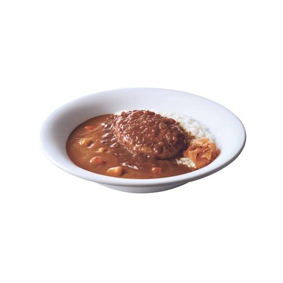 煮込みハンバーグカレーPork Curry Rice w/  Stewed Hamburg Steak