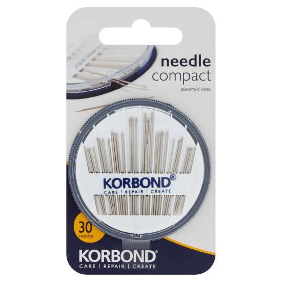 Korbond Care & Repair Needle Compact 30 Pieces