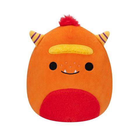 Squishmallows 5" - Orange Monster With Unibrow