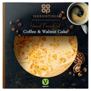 Co-op Irresistible Coffee & Walnut Cake