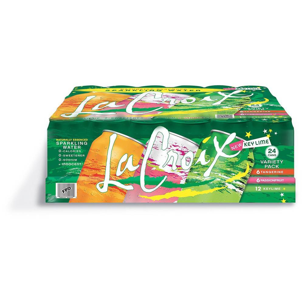 National Beverages Variety pack Key Lime Sparkling Water (24 x 12 fl oz)