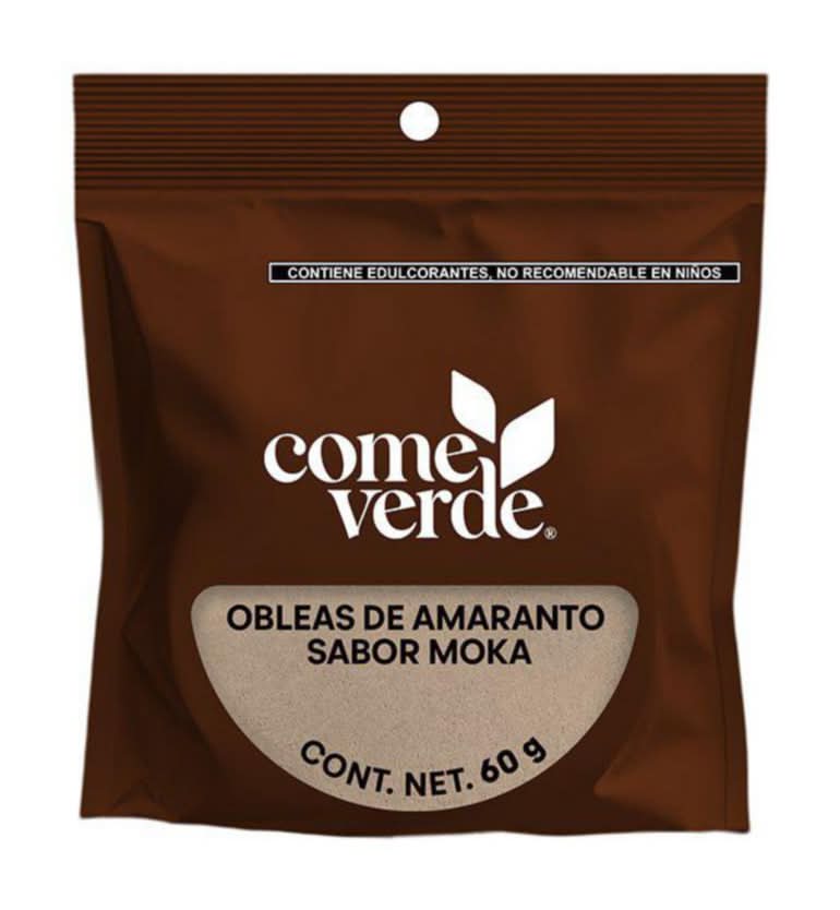 Come Verde · Oblea sabor carajillo (60 g)