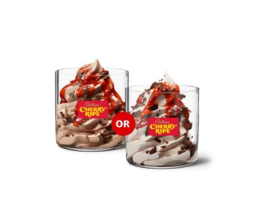 Cadbury Cherry Ripe® McFlurry