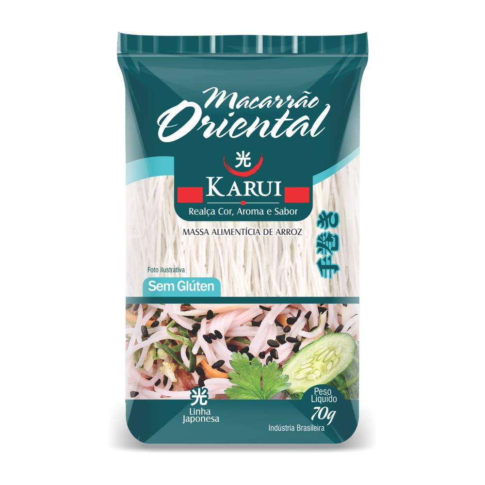 Karui macarrão oriental sem glúten (70 g)