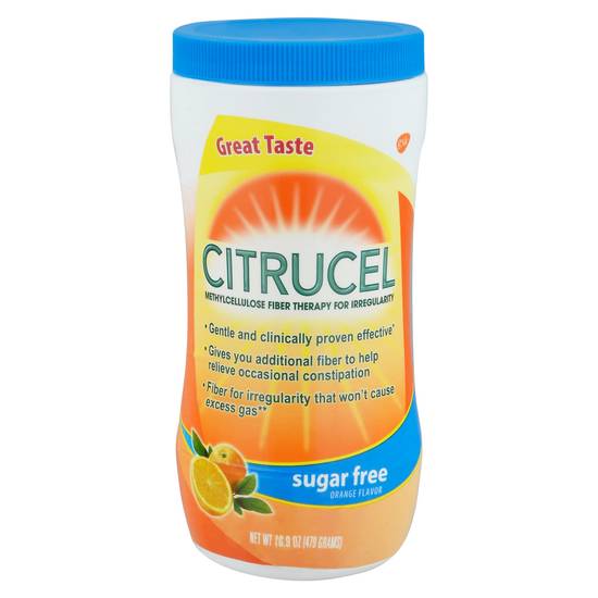 Citrucel Sugar Free Orange Fiber Therapy (16.9 oz)