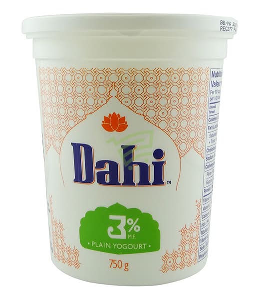 Dahi Plain Yogurt 3% 750g