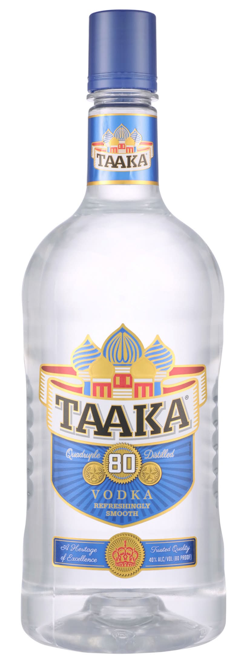 Taaka Refreshingly Smooth Distilled Vodka (1.75 L)