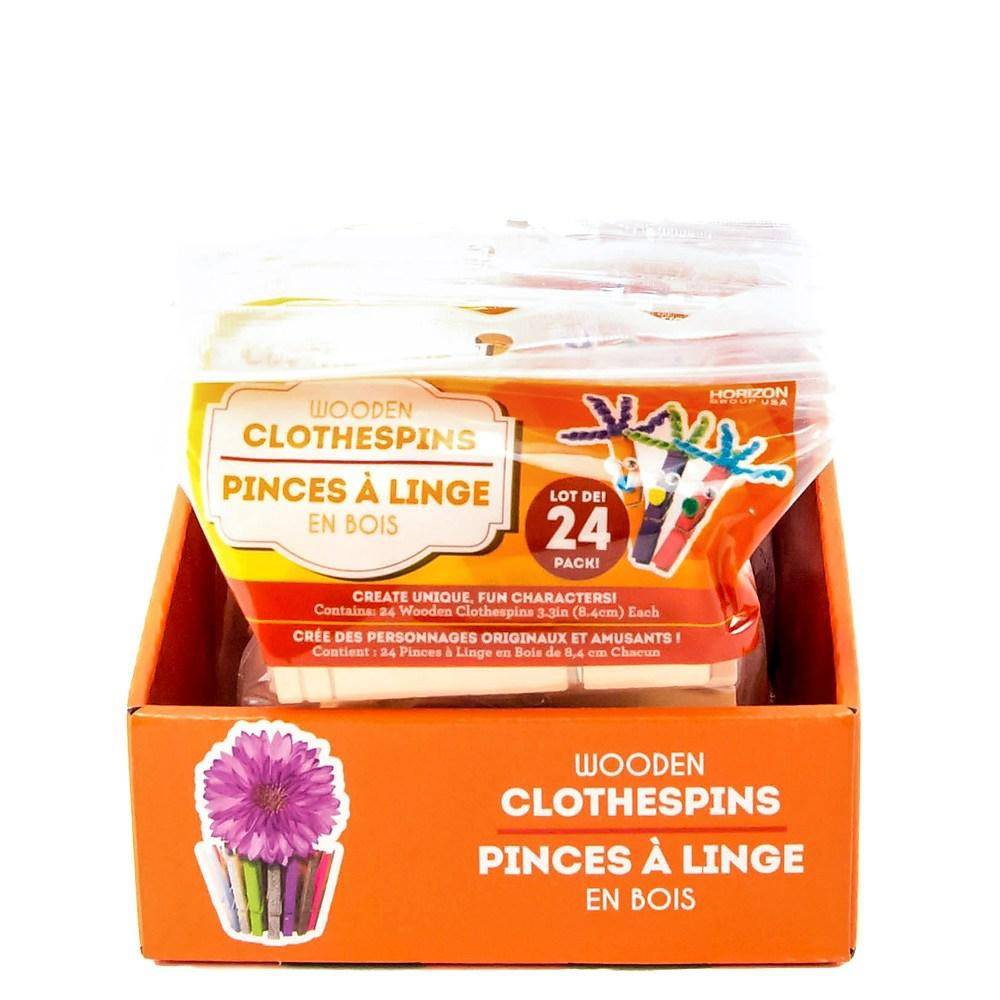 Horizon Group USA Pinces à linge en bois Delivery Near Me Order