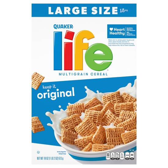 Quaker Life Original Multigrain Cereal