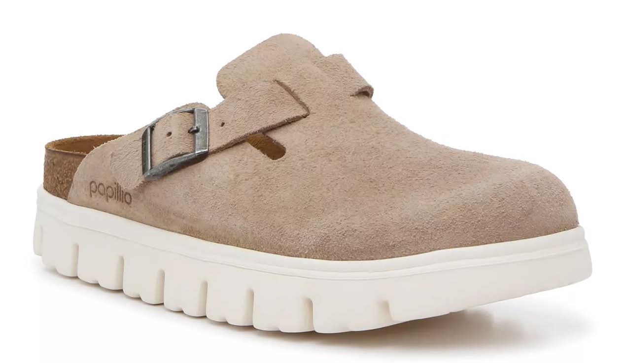 Birkenstock Papillio By Birkenstock Boston Clog - Women's (Beige Medium - EU 42 / US Women's 11-11.5 / Men's 9-9.5)