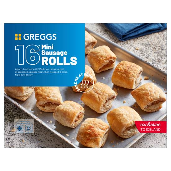 Greggs Mini Sausage Rolls (16 ct)