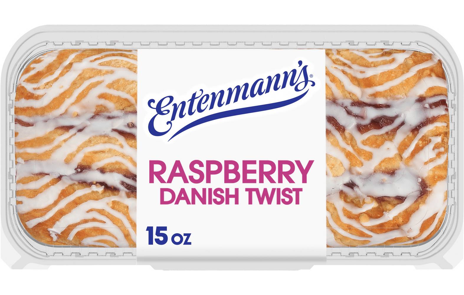 Entenmann's Raspberry Danish Twist (15 oz)