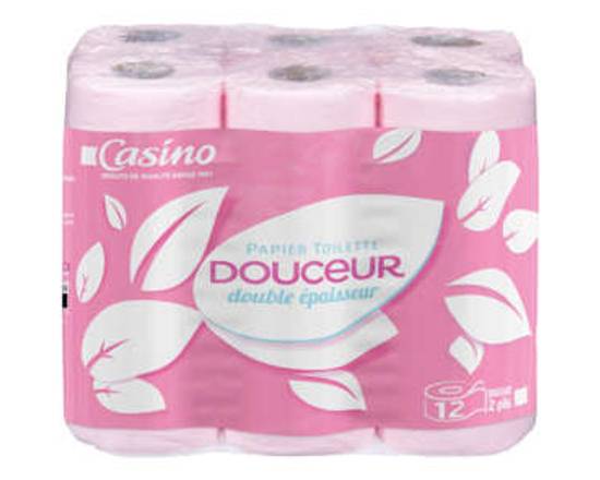 Papier Toilette Douceur Double Epaisseur x12 Casino