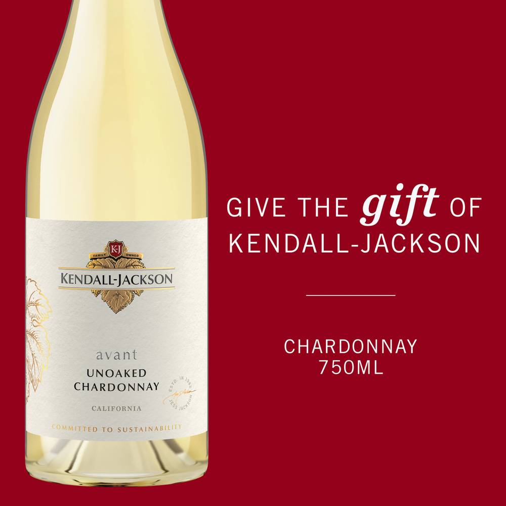 Kendall-Jackson Avant Chardonnay White Wine, 2016 (750 ml)