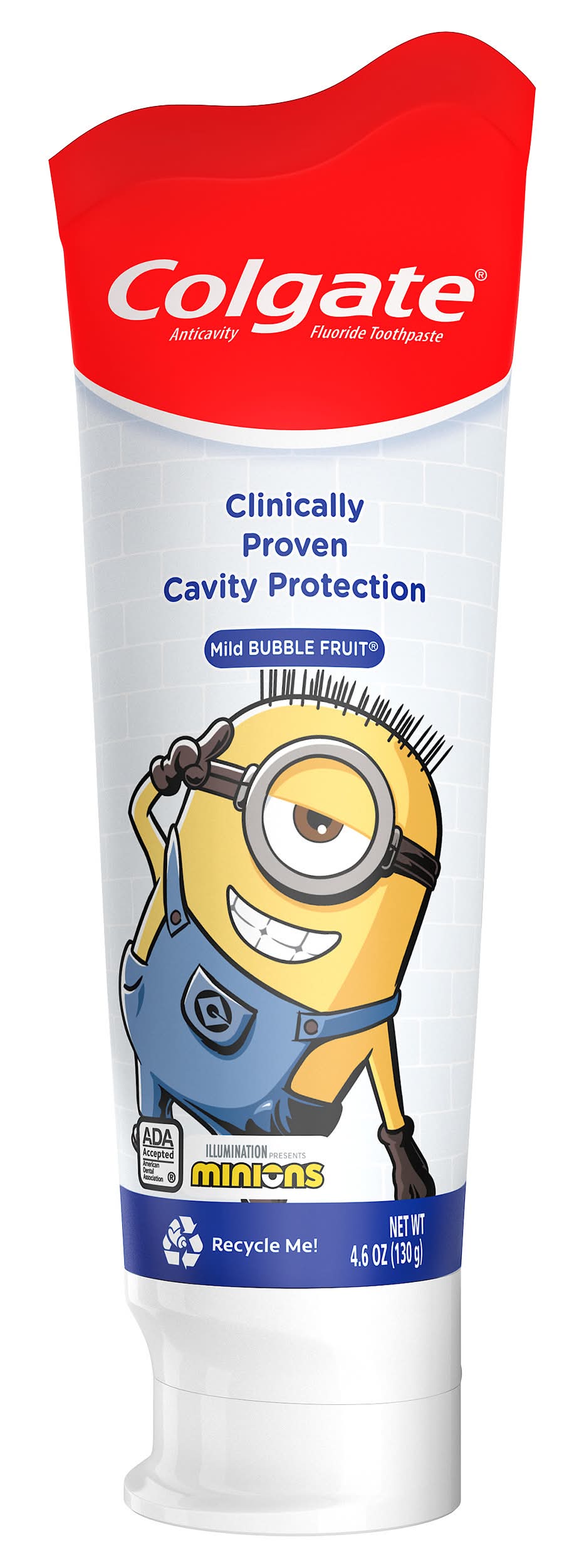 Colgate Cavity Protection Fluoride Mild Bubble Fruit Toothpaste (4.6 oz)