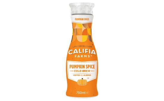 Califia Farms Pumpkin Spice Cold Brew Coffee with Almond 750ml
