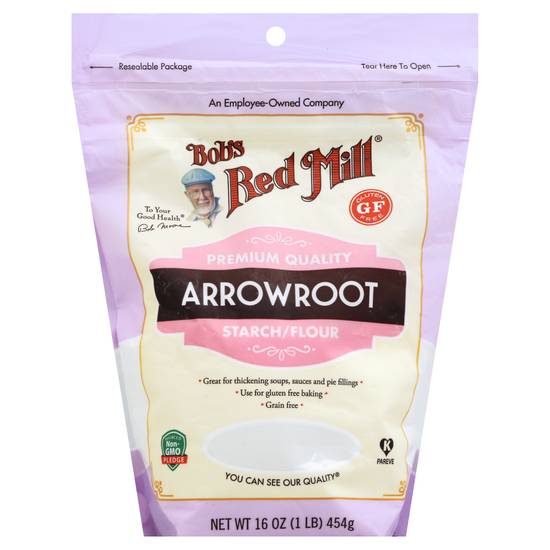 Bob's Red Mill Arrowroot Premium Quality Starch Flour