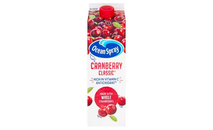 Ocean Spray Cranberry Juice Classic 1 litre (378864)