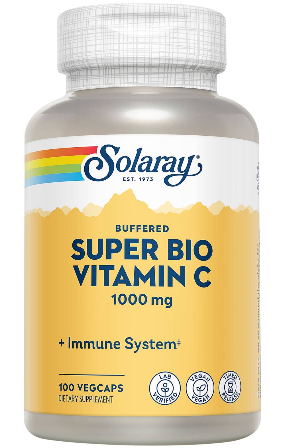 Buffered Super Bio C- Ultimate Vitamin C Formula - 1,000 Mg (100 Capsules)