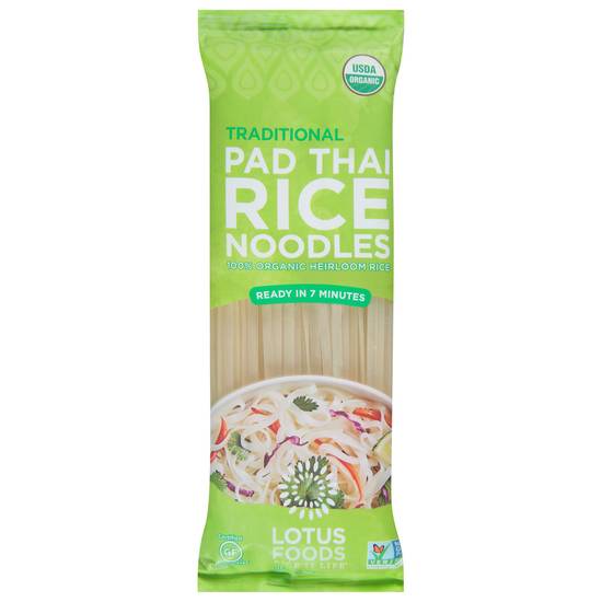 Lotus Food Traditional Pad Thai Rice Noodles