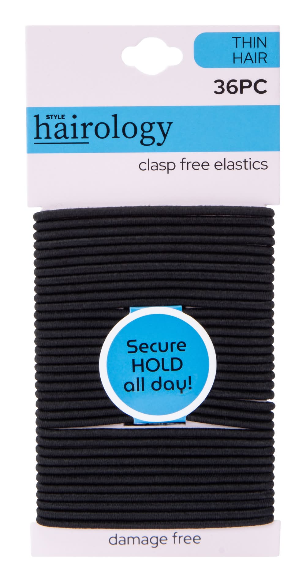 Clasp Free Elastics Band 36-Count