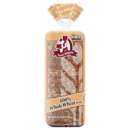 Aunt Millie's Homestyle 100% Whole Wheat Bread