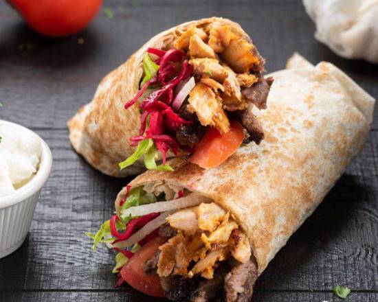 Shawarma Mix  Wrap (Beef & Chicken)