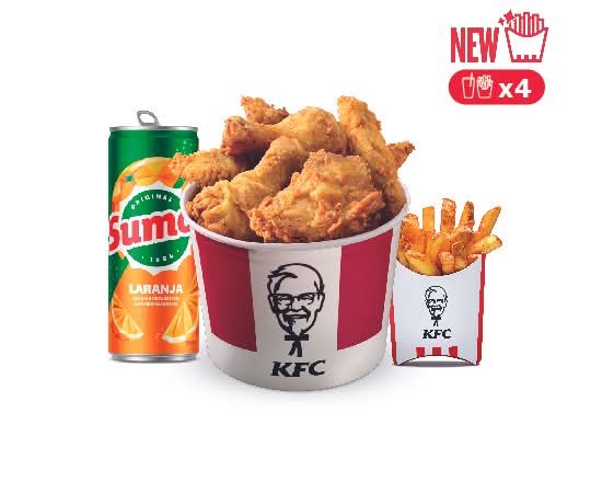 Bucket 12 Pedaços