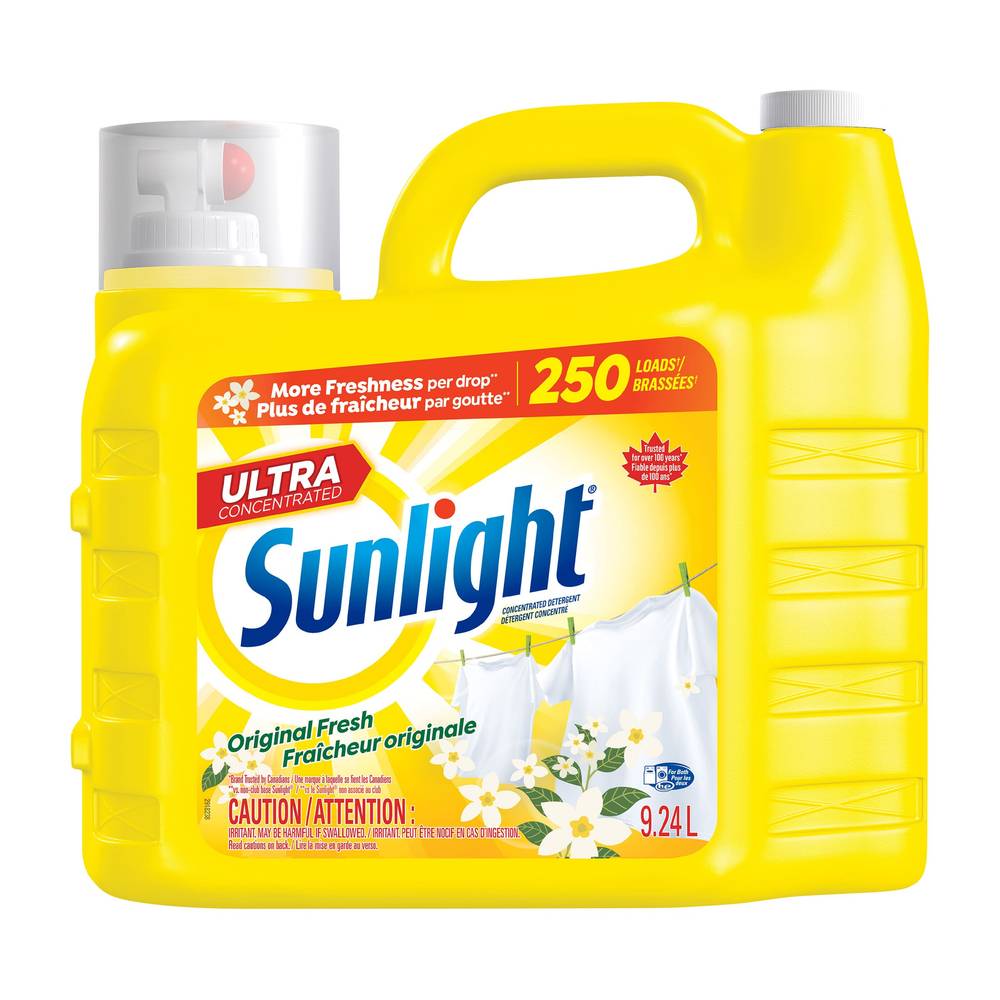 Sunlight Détergent à lessive ultra concentré fraîcheur originale - Original fresh ultra concentrated laundry detergent