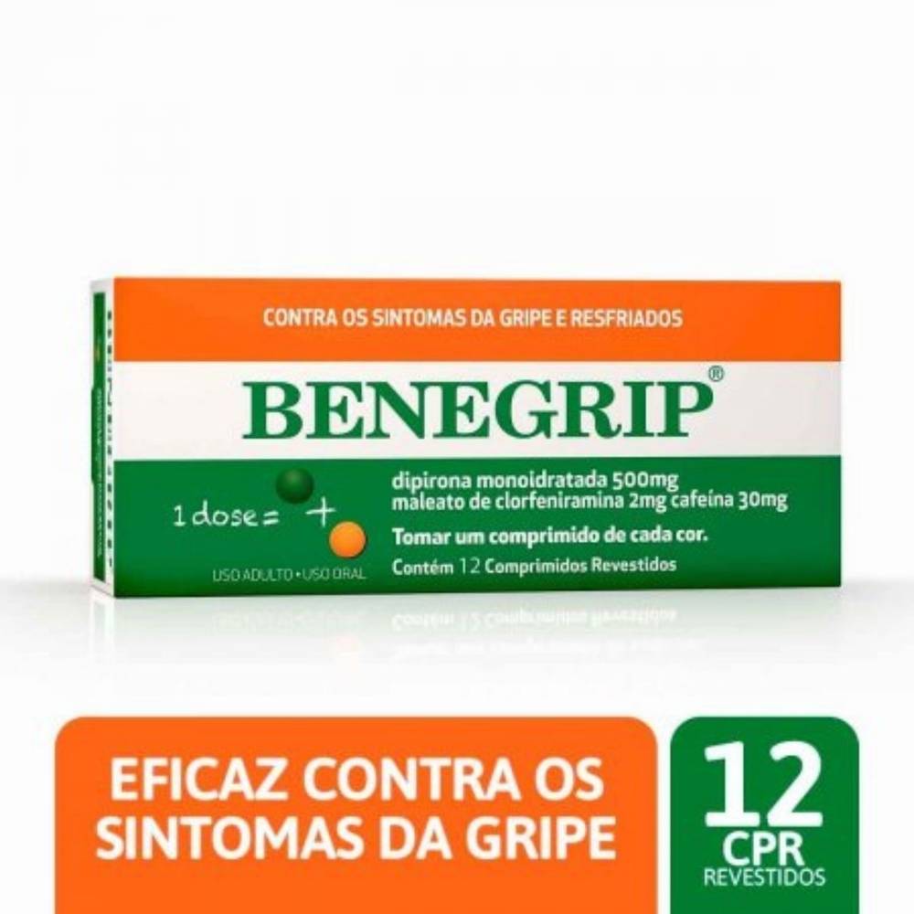 Cosmed benegrip (12 comprimidos)