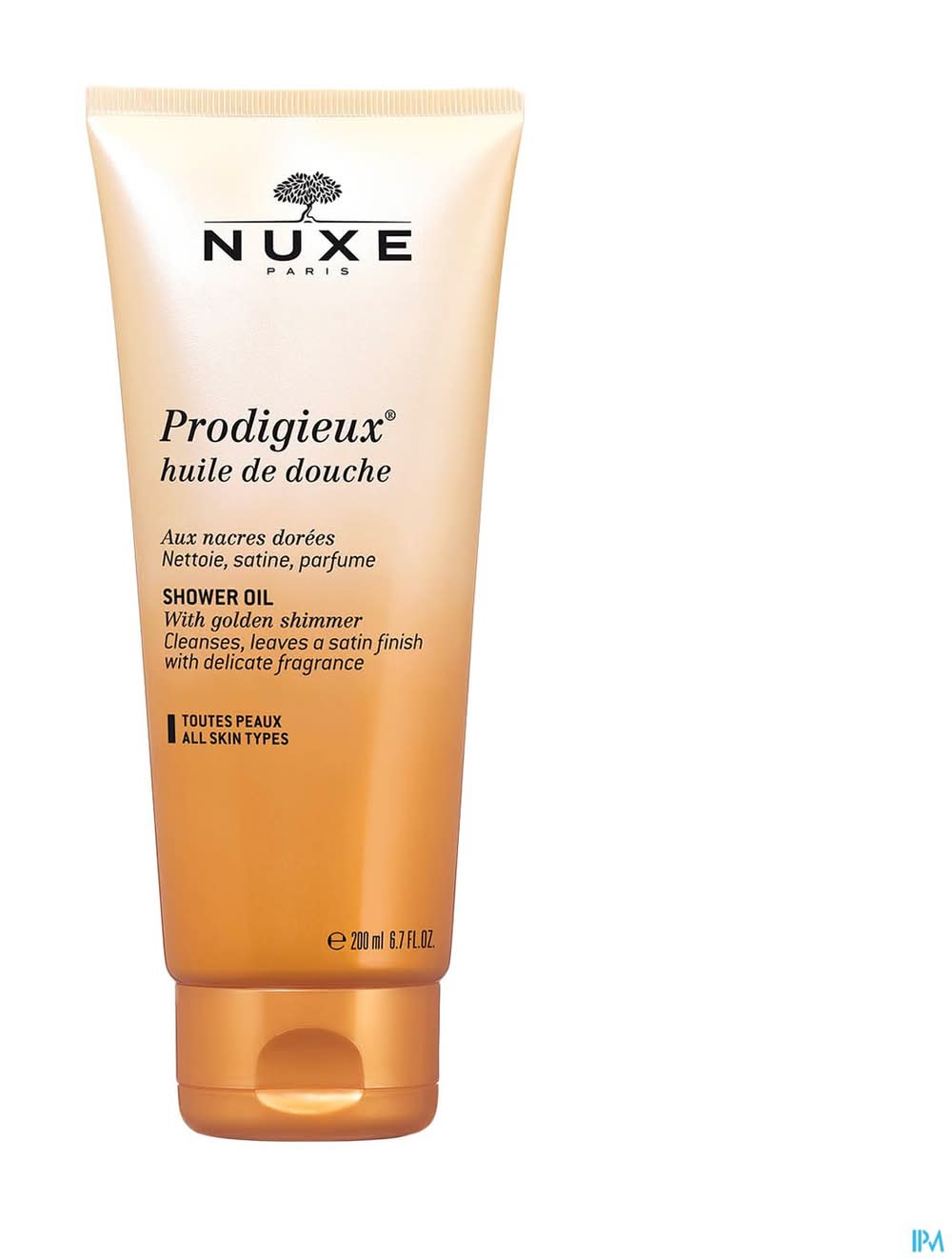 NUXE - Huile de douche aux nacres dorées prodigieux (200ml)