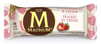 Magnum Icecream Bar, Strawberries-Cream (100 ml)