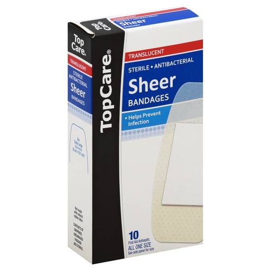 Topcare Sheer Bandages (10 ct)