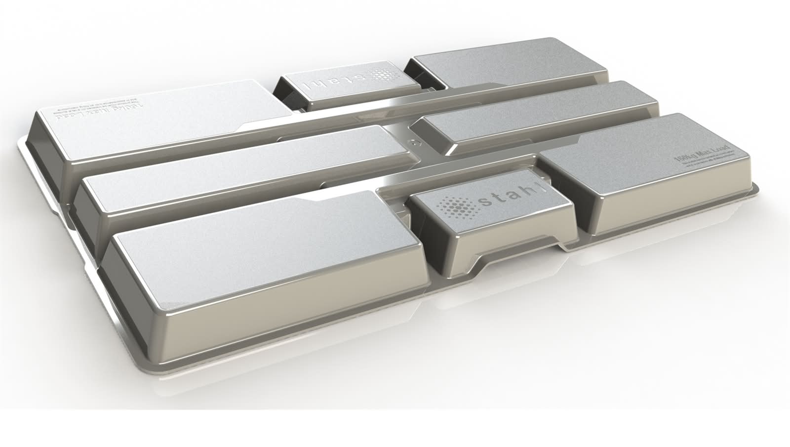 Stahl 885 x 465mm 160kg Poly Air Conditioner Base