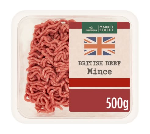 Morrisons Market Street Mince British Beef (500g)