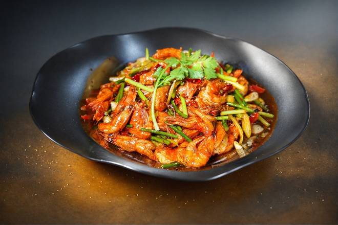 Griddle Cooked Shrimp 干锅虾