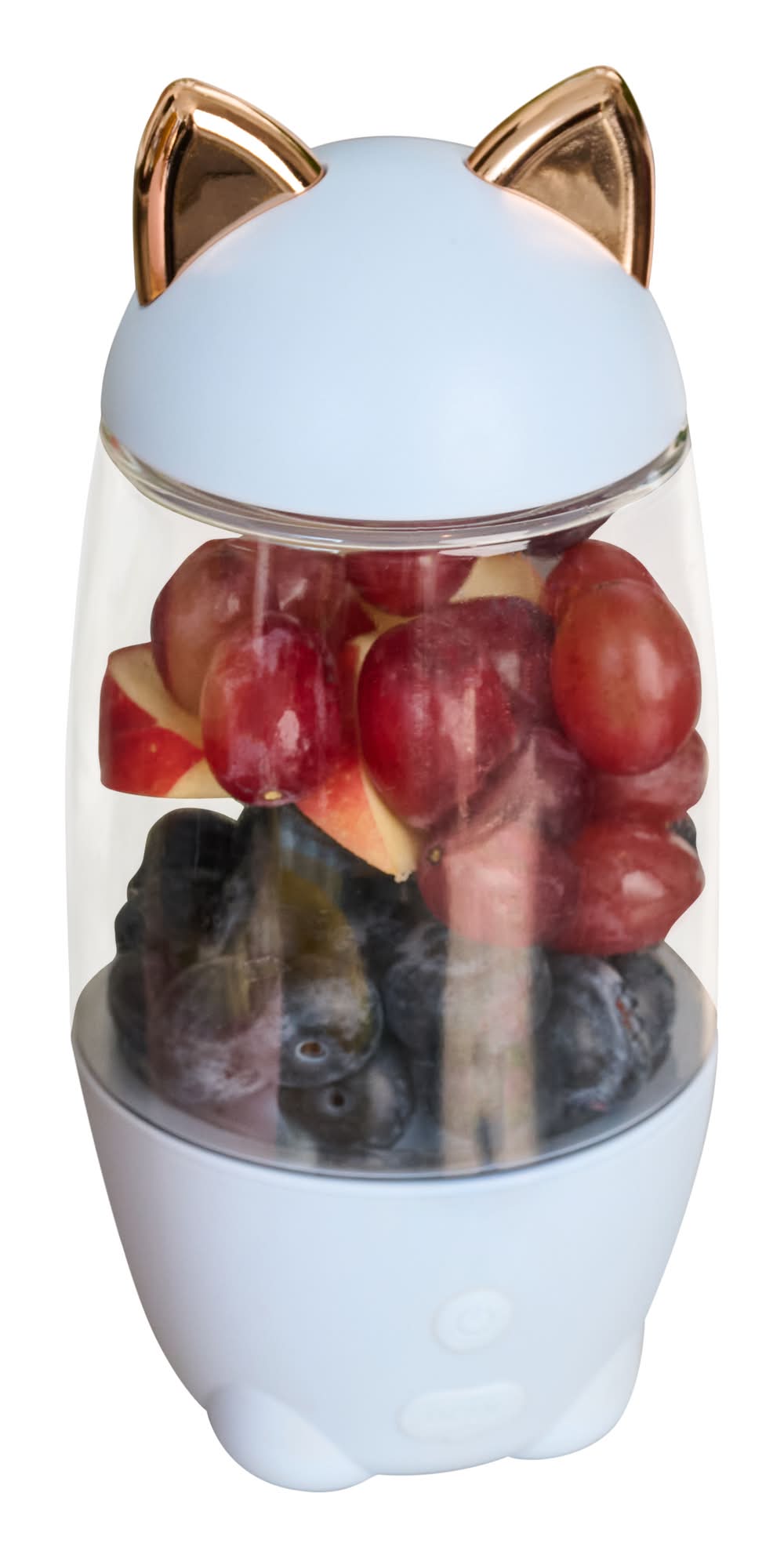 Novelty Cat-Themed Blender Blue