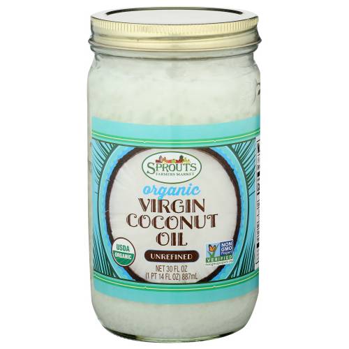 Sprouts Organic Virgin Coconut Oil Unrefined