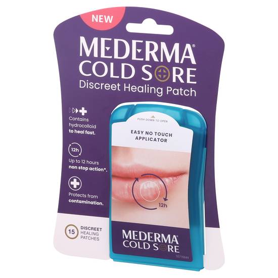 Mederma Cold Sore Discreet Healing Patches (15 ct)